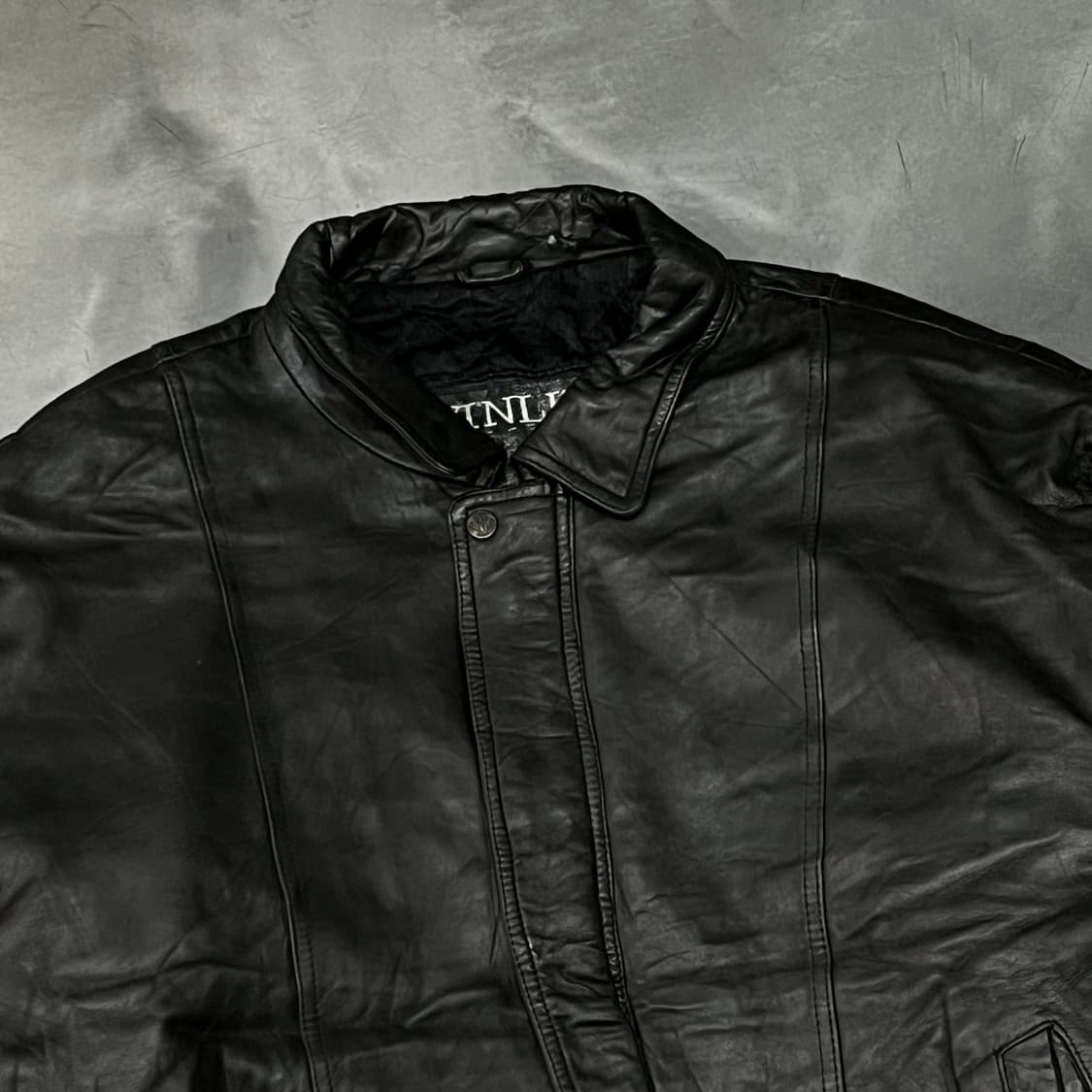  WINLIT 레더 카라 블루종 y14903 상품이미지3