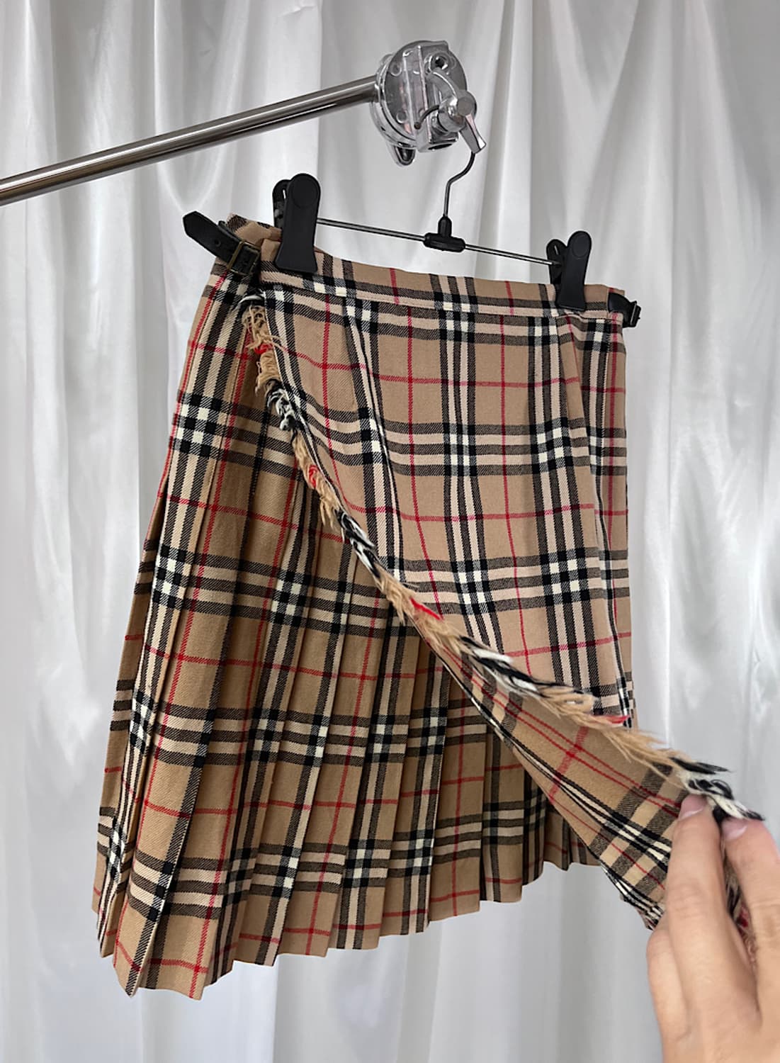 버버리 울 스커트 상품이미지2