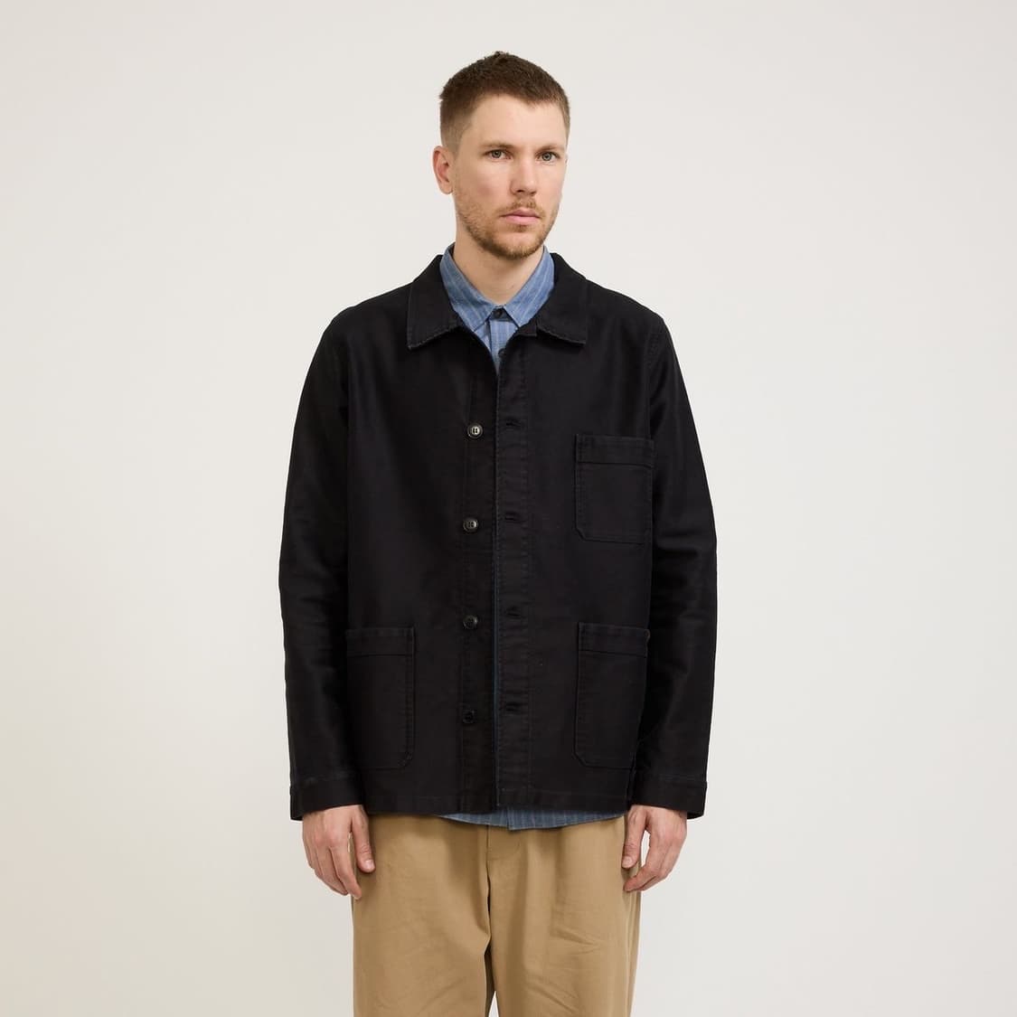 70’s 아돌프 라퐁 몰스킨 프렌치 워크자켓 상품이미지9