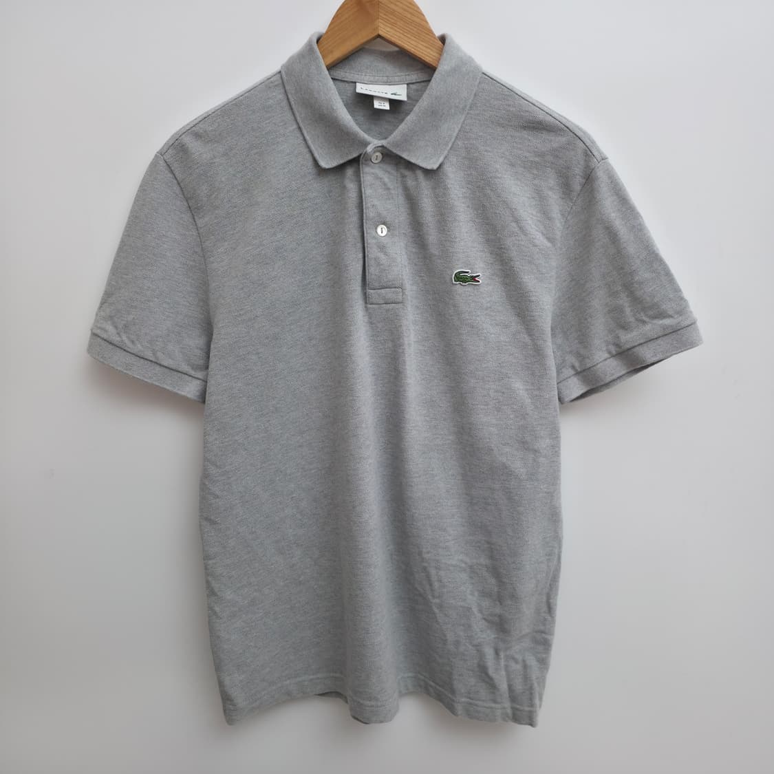 [M] 라코스테 그레이 반팔 카라티 상품이미지1