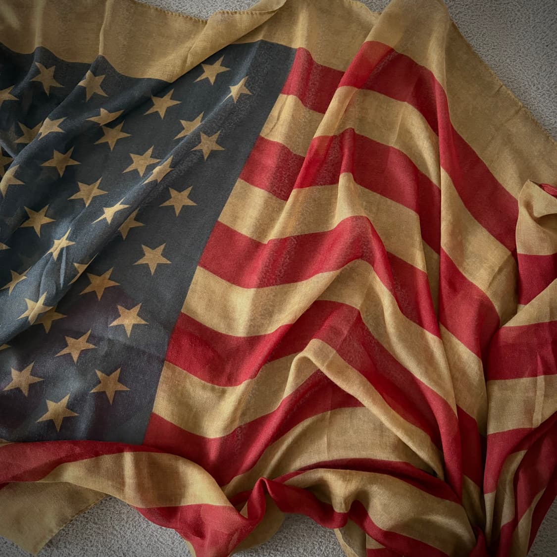 Flag vintage scarf 상품이미지3