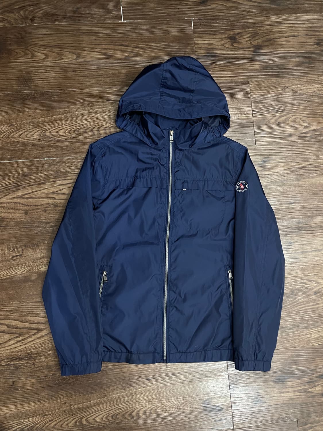폴로 랄프로렌 폴리쉘 바람막이 자켓 네이비 상품이미지4