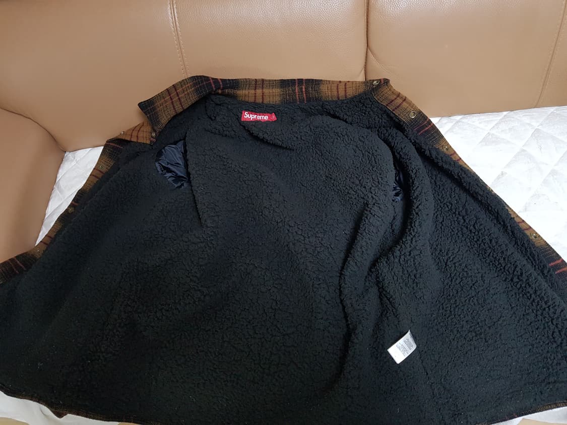 슈프림 라인드 플란넬 스냅 셔츠 자켓 23FW 상품이미지6