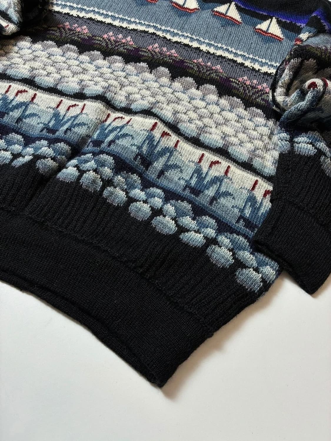 Kaislakerttu 90's 핸드메이드 울 스웨터 PN8115 상품이미지4