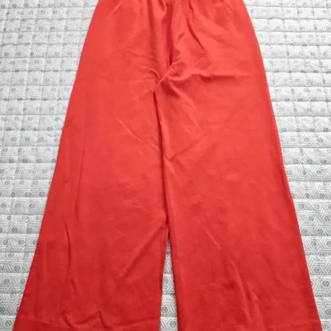 (새상품) 푸마 x 아미 콜라보 와이드 팬츠 오렌지 L 상품이미지7