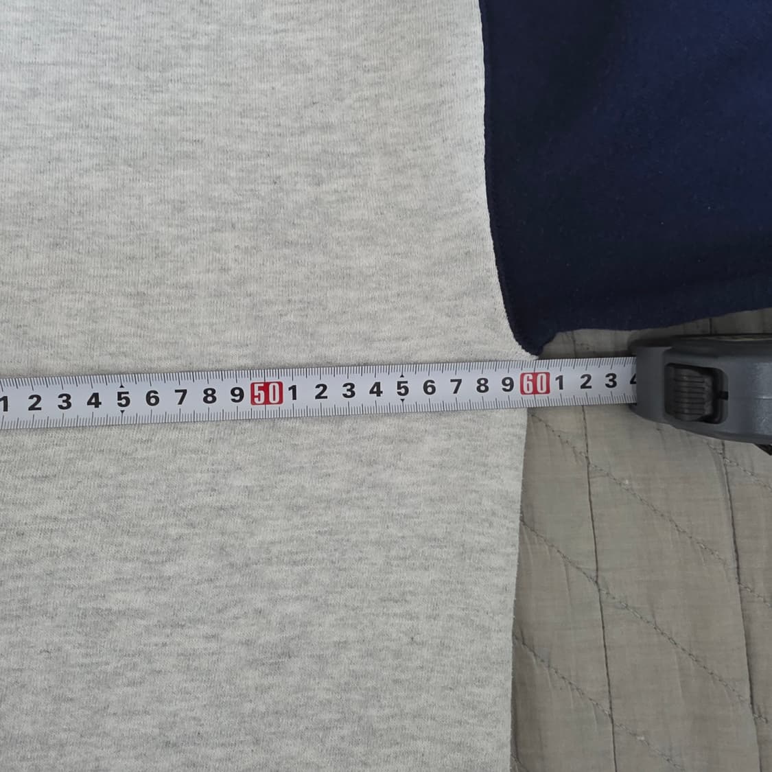 [XL] 90s 빈티지 러셀 애슬레틱 투톤 후드티 그레이/네이비 상품이미지7