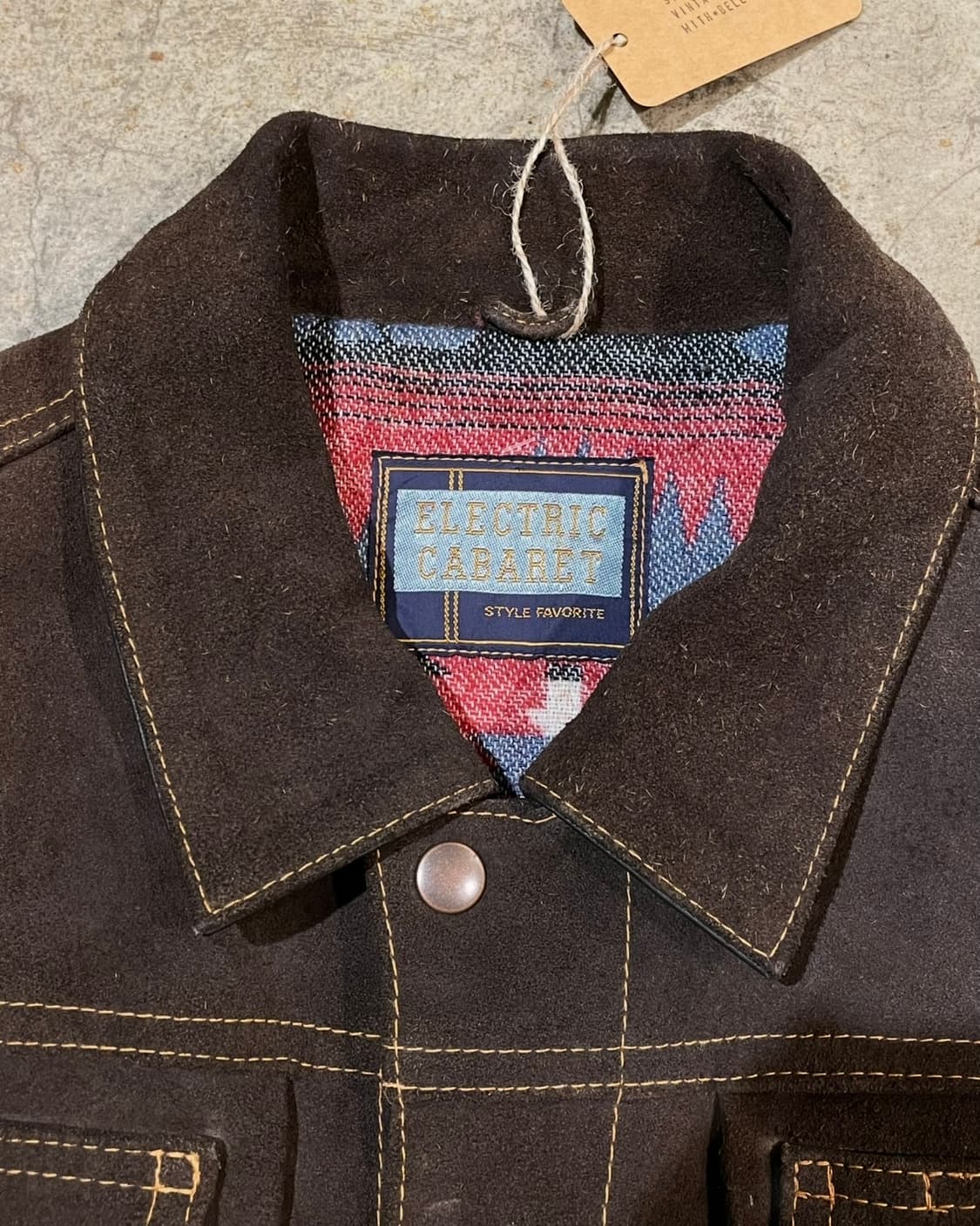 Electric cabaret 스웨이드 웨스턴 재킷 (B5156) 상품이미지10