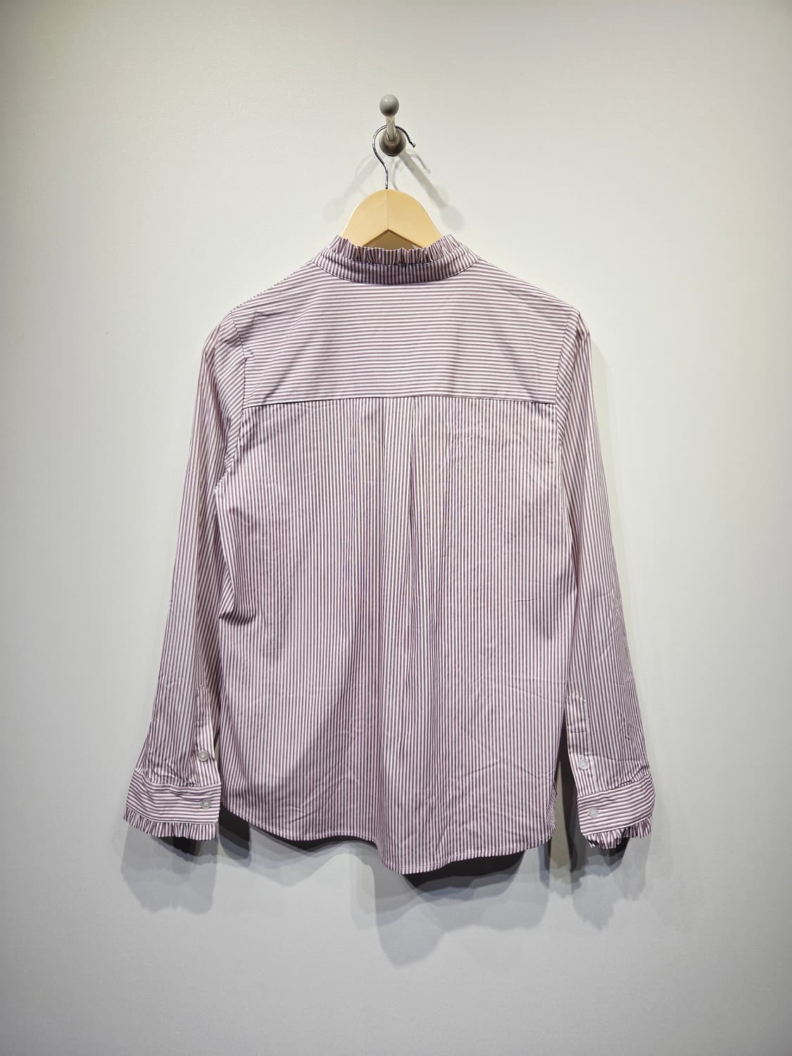 MOKDAN. 여자 스프라이트 와인 프릴 셔츠_호칭2 상품이미지7