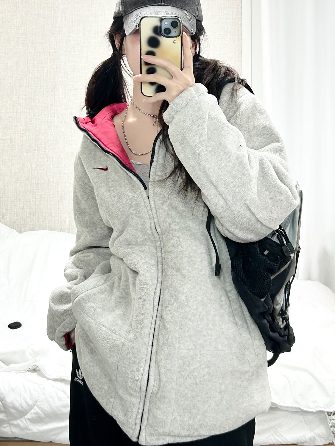 나이키 00’s 빅로고 리버시블 점퍼 상품이미지4