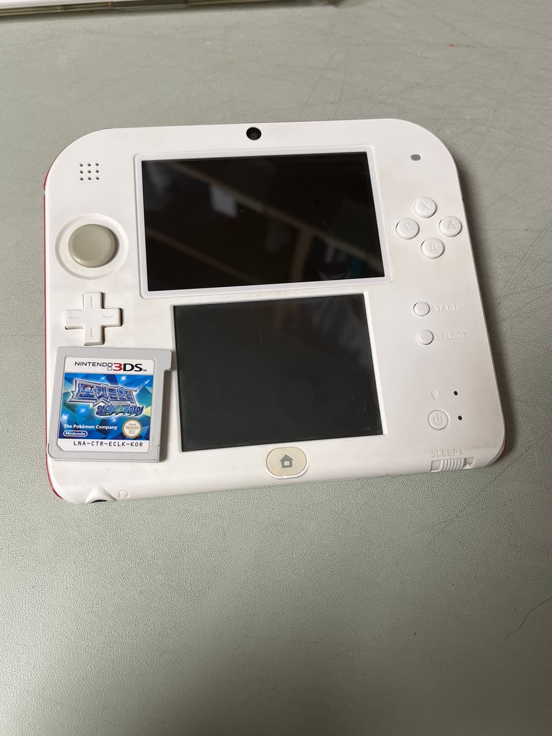 닌텐도 2ds 식빵 화이트 + 알파사파이어 상품이미지1