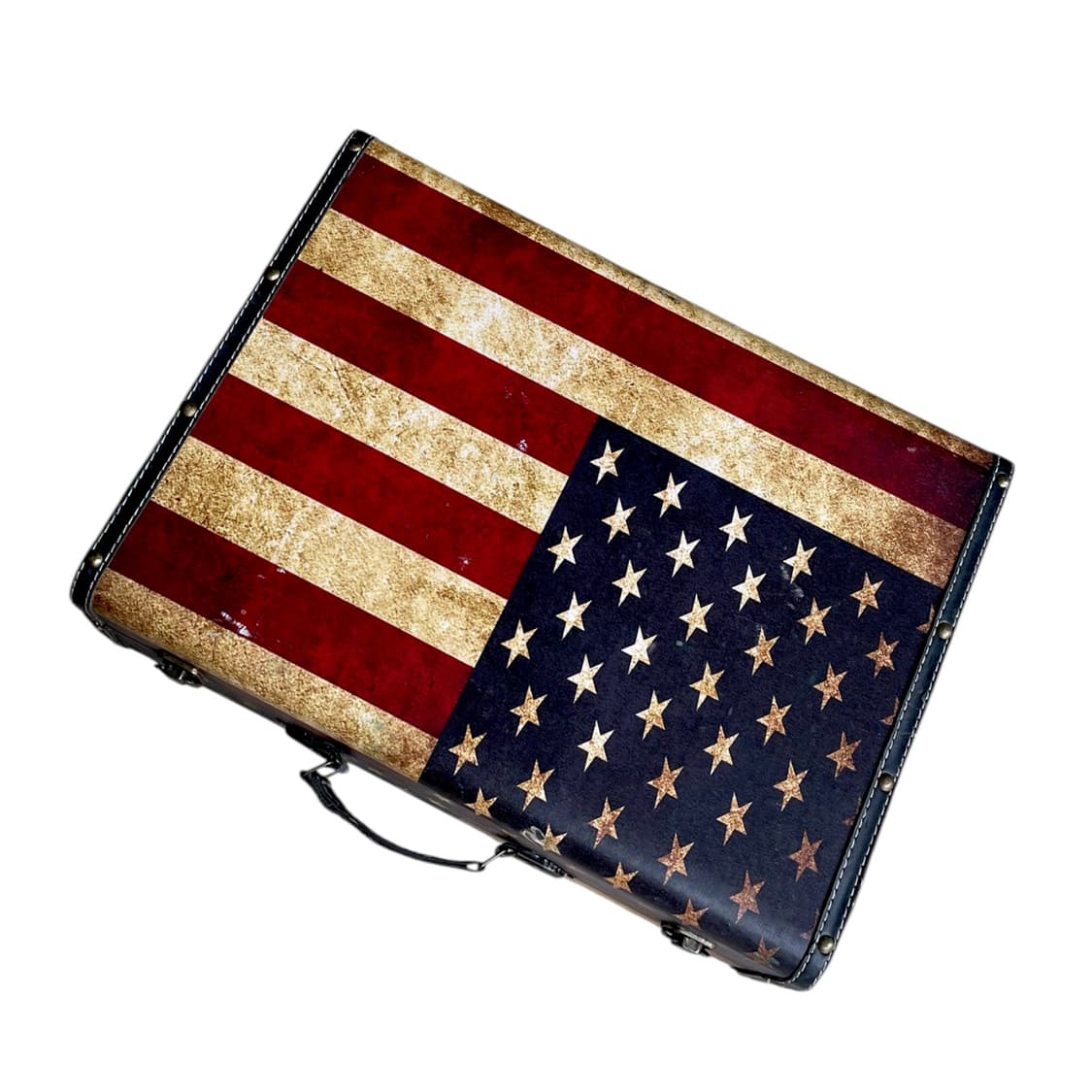 USA vintage 성조기 소형 케리어 상품이미지4