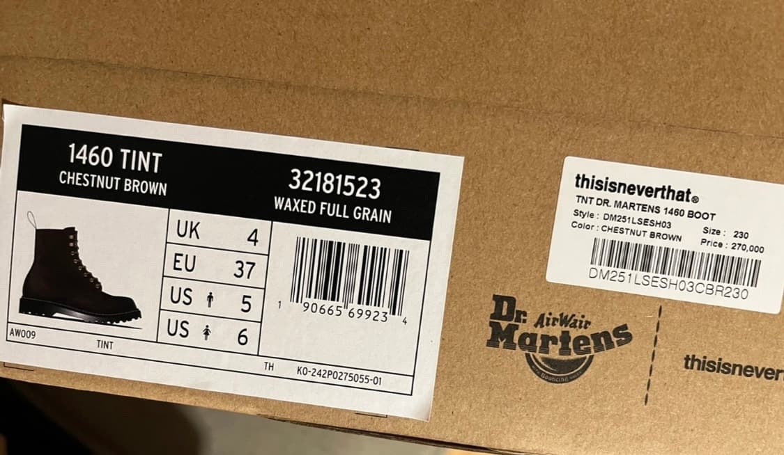 닥터마틴×디스이즈네버댓 1460 상품이미지9