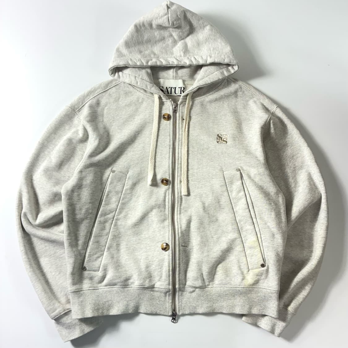Satur  세터 테오 코튼 올데이 후드집업  상품이미지1