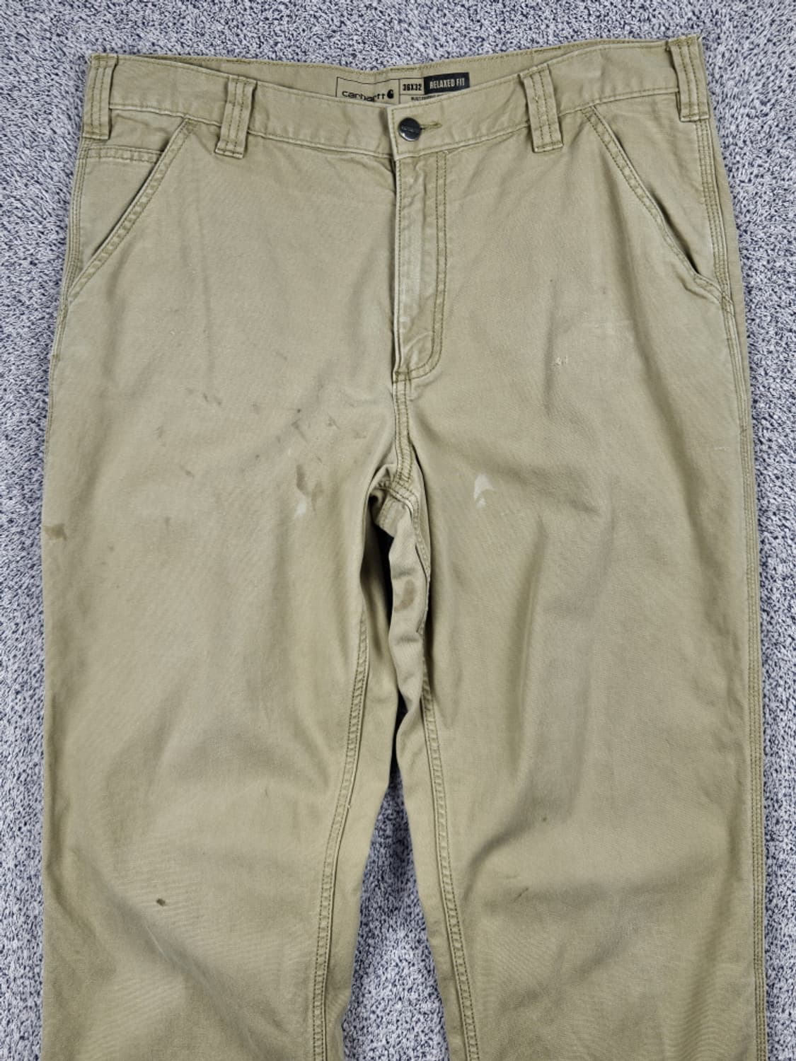칼하트 캔버스 카펜터 워크 팬츠 ( 36 X 32 ) / 10144 상품이미지5