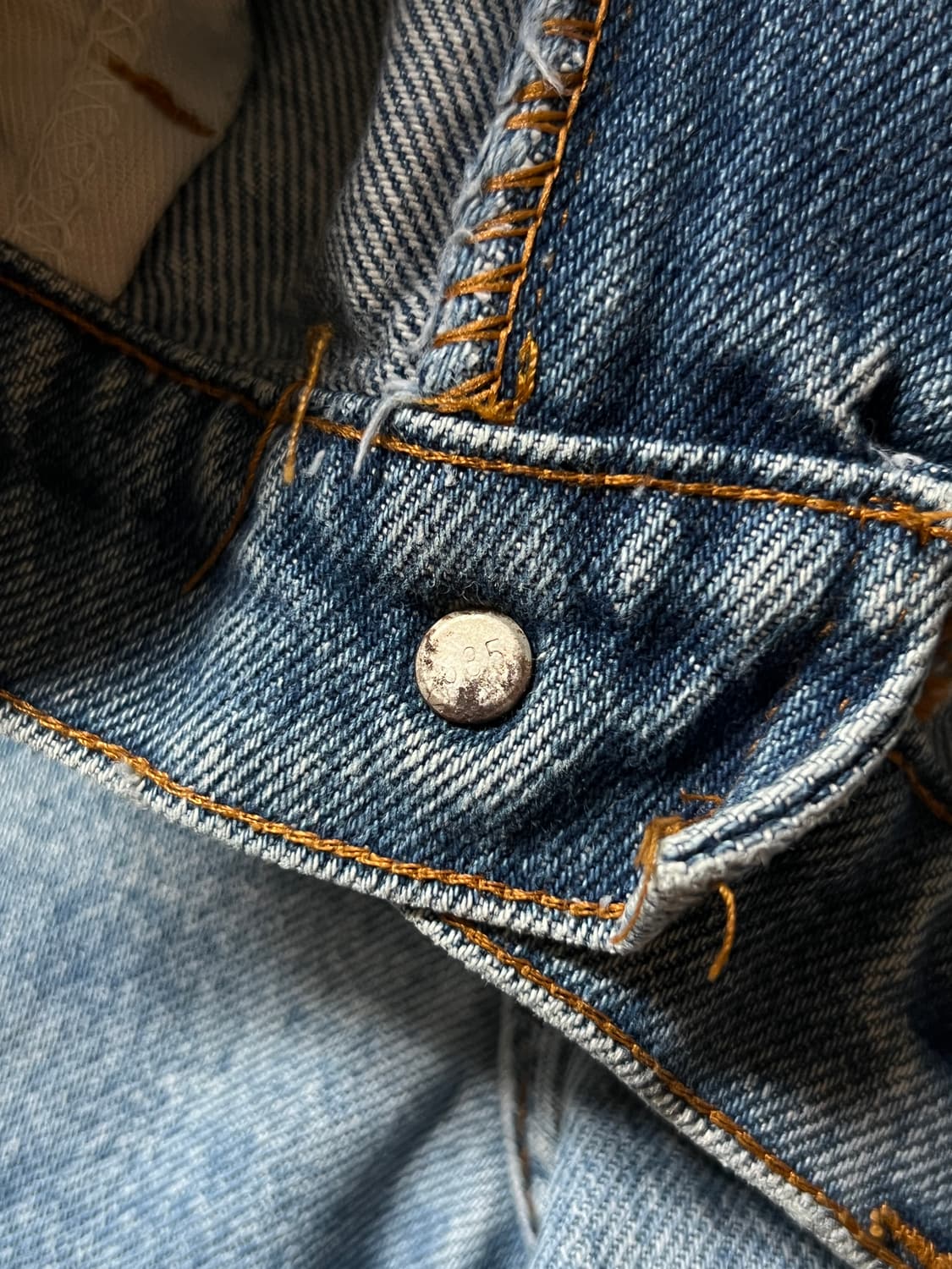 [34]70's 리바이스 20517-0217 오렌지탭 컷오프 플레어진 상품이미지8