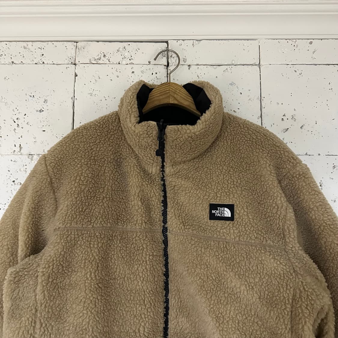 L 노스페이스 양털 후리스 패딩 양면 상품이미지2