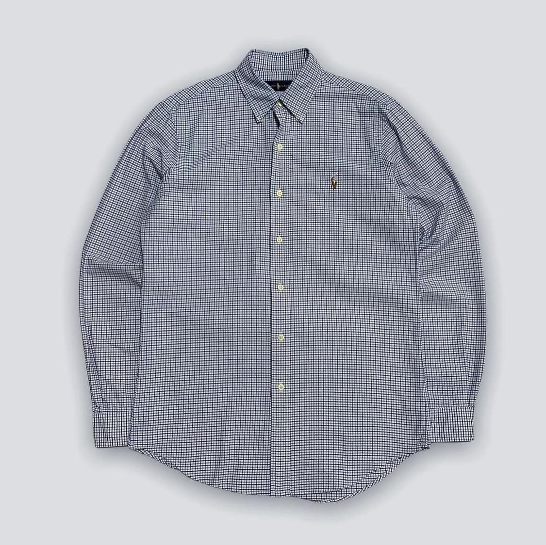 폴로 체크 셔츠 남방 상품이미지1