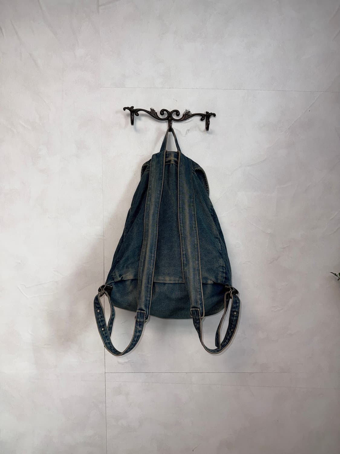 Denim eyelet buckle multi pocket 백팩 상품이미지4