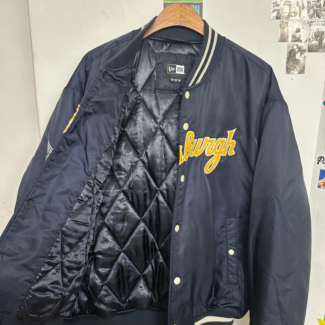 뉴에라 피츠버그 바시티 자켓 상품이미지5