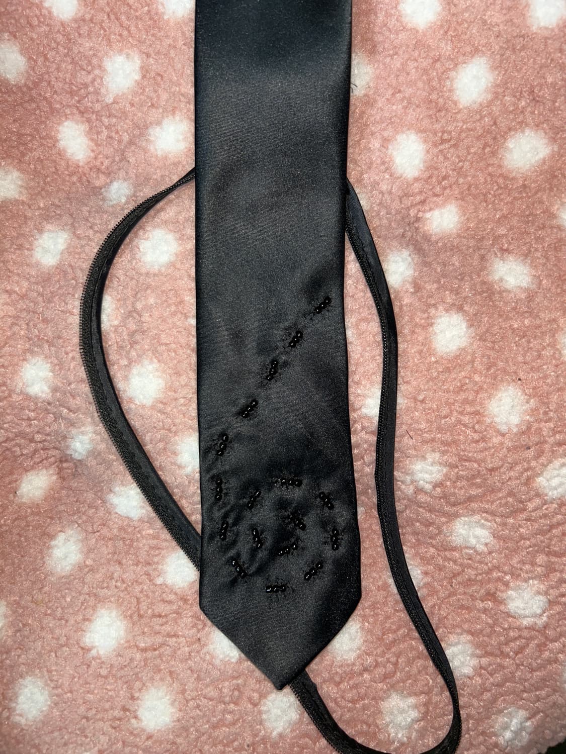 개미 소용돌이 핸드메이드 넥타이 상품이미지1