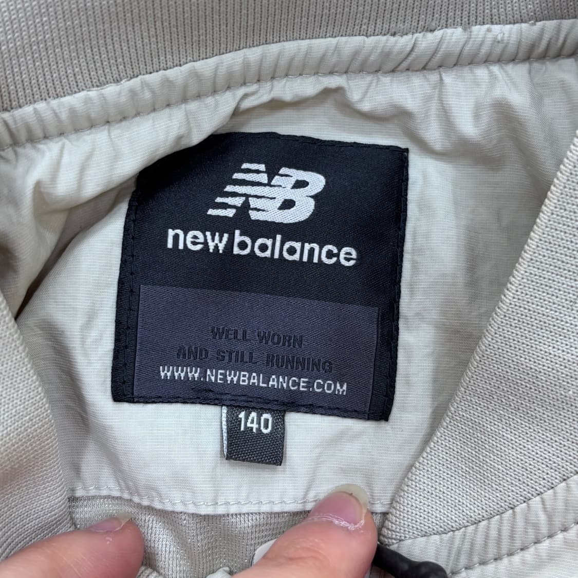 140 뉴발란스 키즈 항공 점퍼 자켓 0331E 상품이미지3