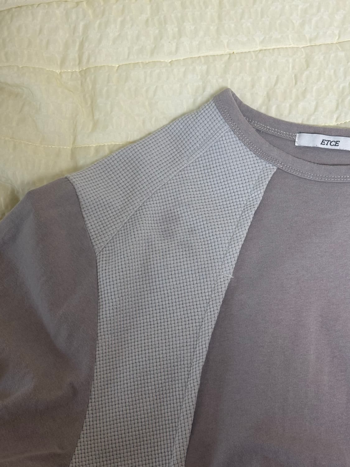 ETCE (MIXED PANEL T-SHIRT) L사이즈 상품이미지7