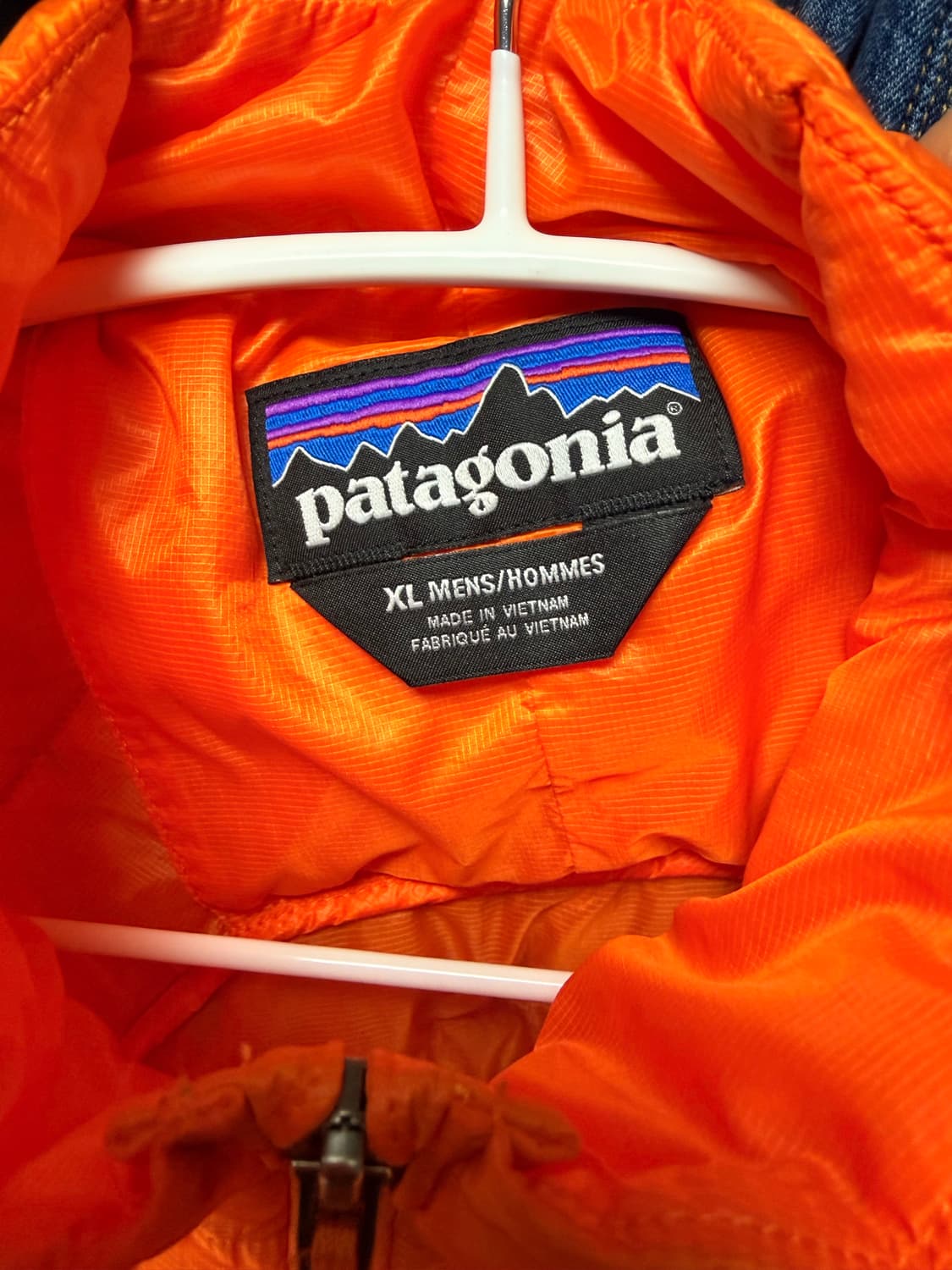 파타고니아 퍼프 자켓 경량패딩 오렌지 XL 상품이미지3