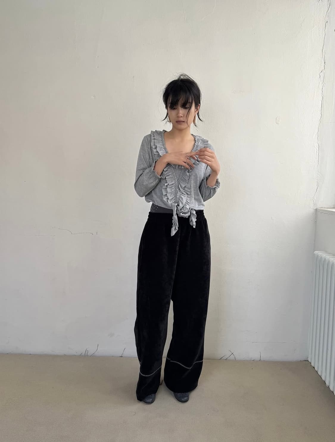 노이어덜트 스쿱넥 프릴티 *내용필독 상품이미지2