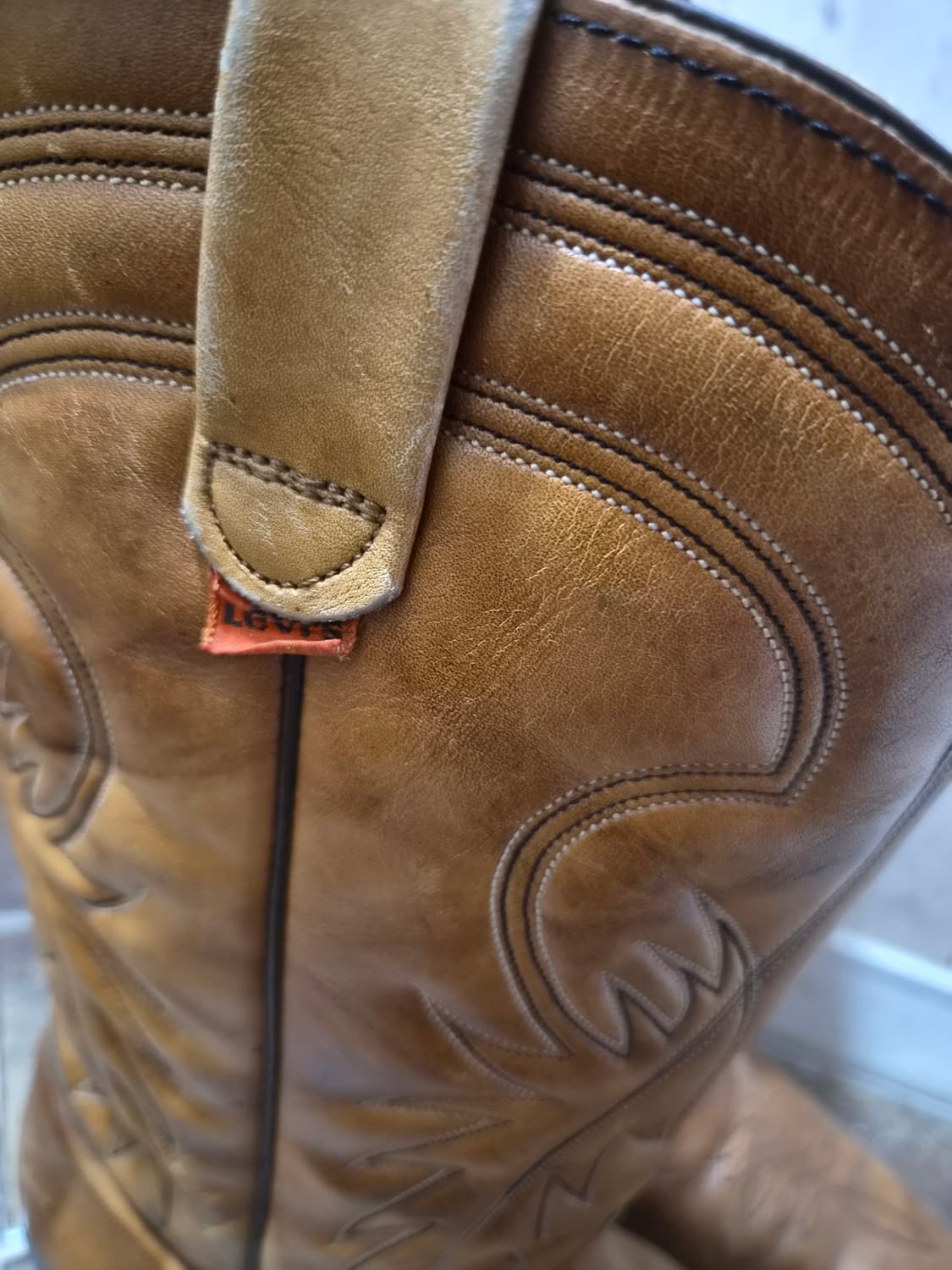 70s 리바이스 오렌지탭 웨스턴 부츠 상품이미지4