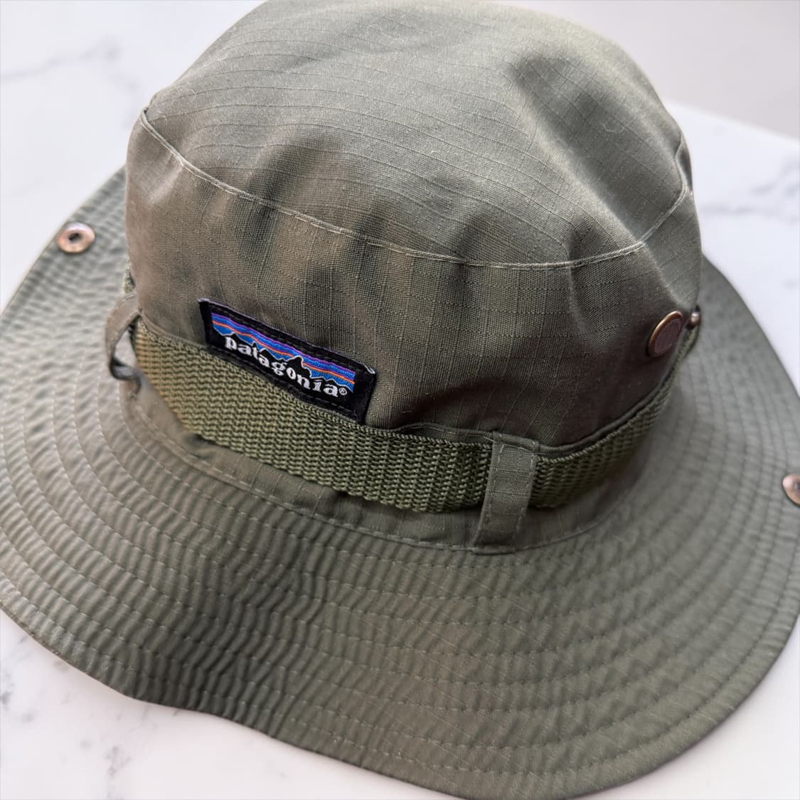 파타고니아 로고 버킷햇 상품이미지4