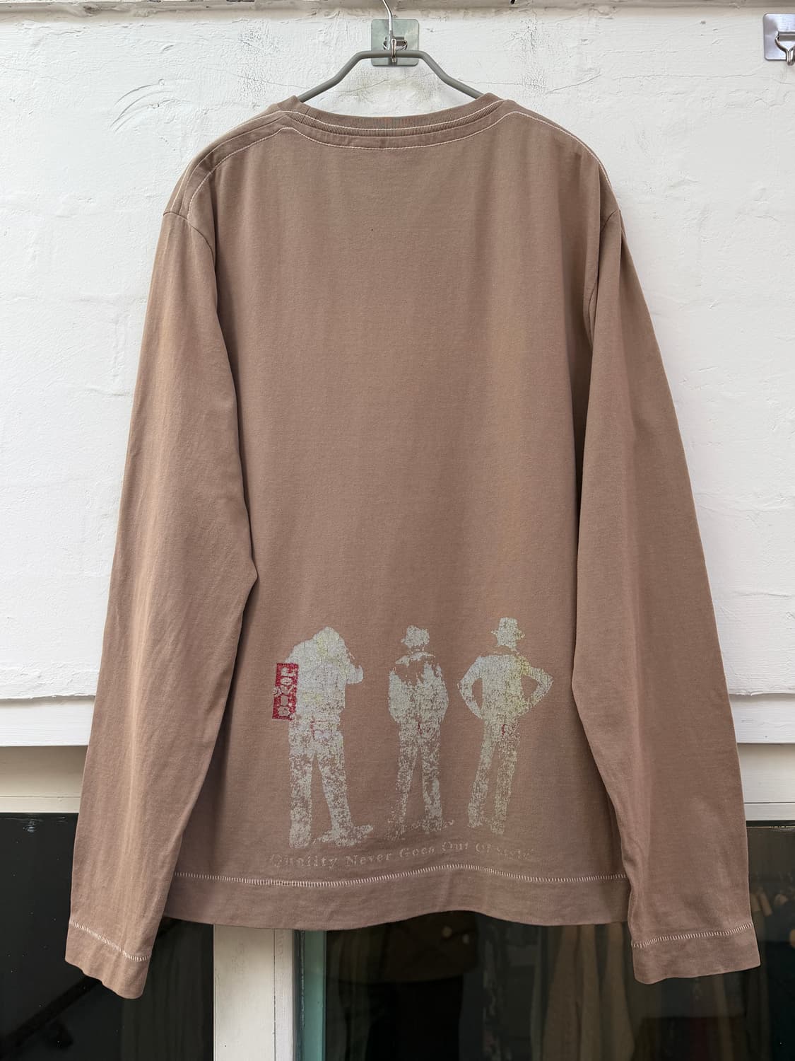 Levis type 1 리바이스 타입원 피그먼트 긴팔티 브라운 L 상품이미지8