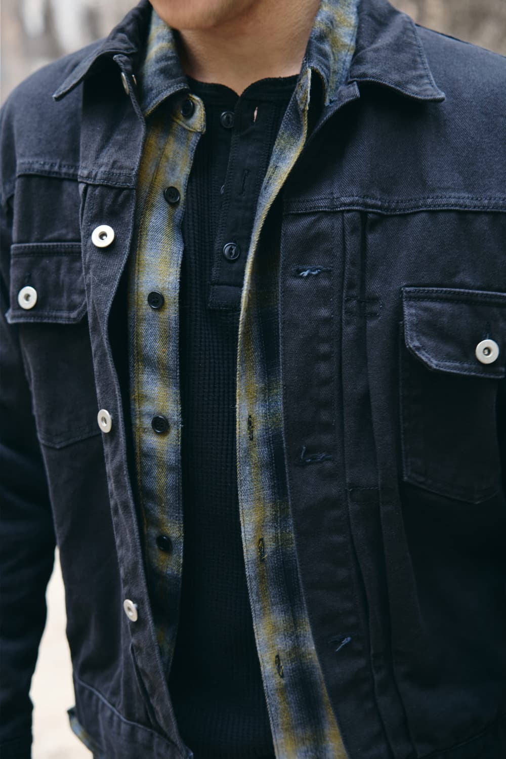 HTAE Black Fade 2nd Type Denim Jacket 상품이미지3