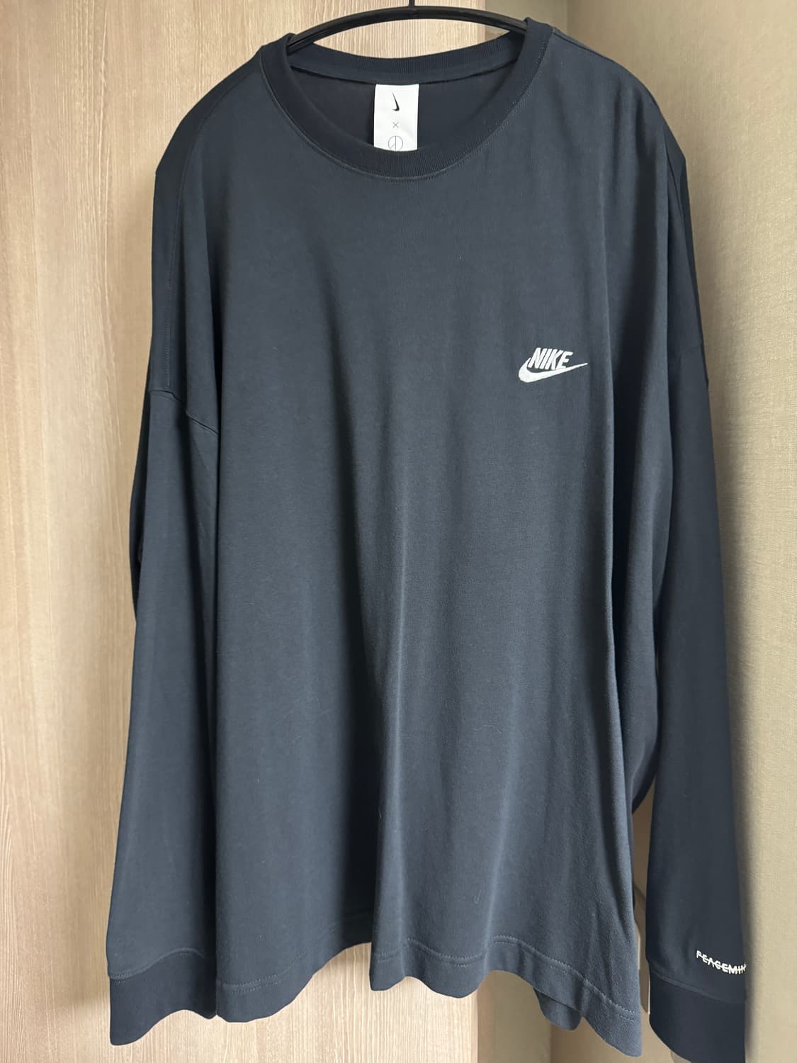 나이키 x 피스마이너스원 롱슬리브 티셔츠 블랙 (DR0098-010)XL 상품이미지1