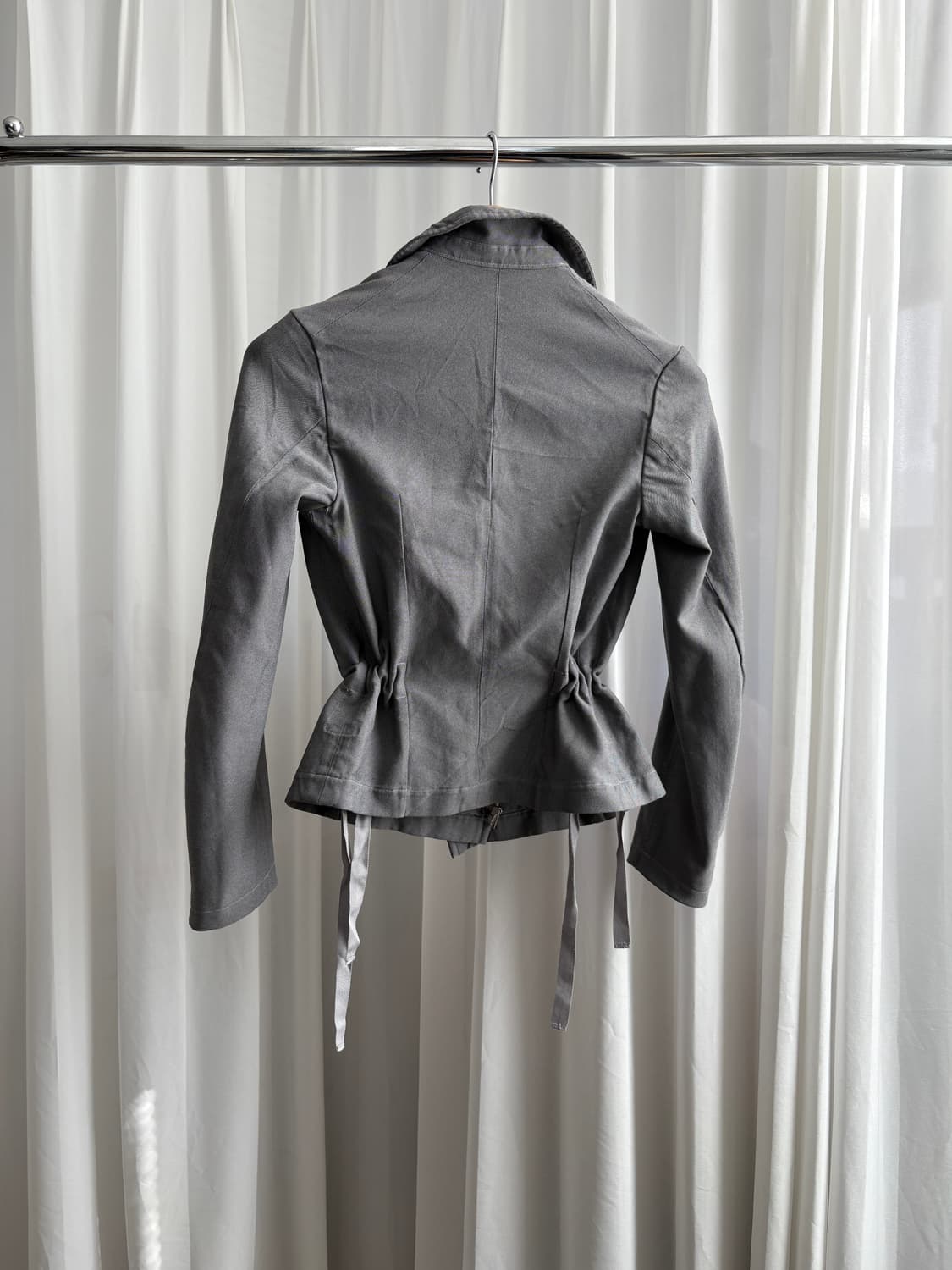 꼼데가르송 축융 폴리 라이더 재킷 상품이미지8