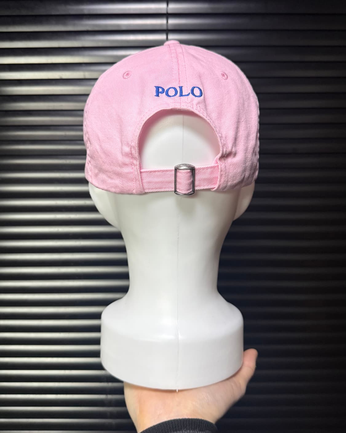 폴로 랄프로렌 핑크 포니 볼캡 모자 코튼 면 로고 시그니처 하늘색 클래식 상품이미지4