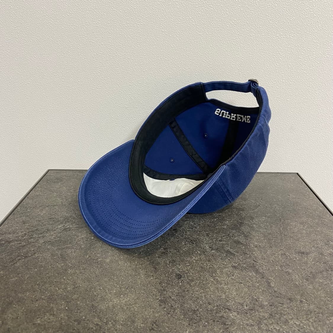 (OS) 슈프림 6패널 볼캡 모자 달러 로고 워시드 네이비 상품이미지6