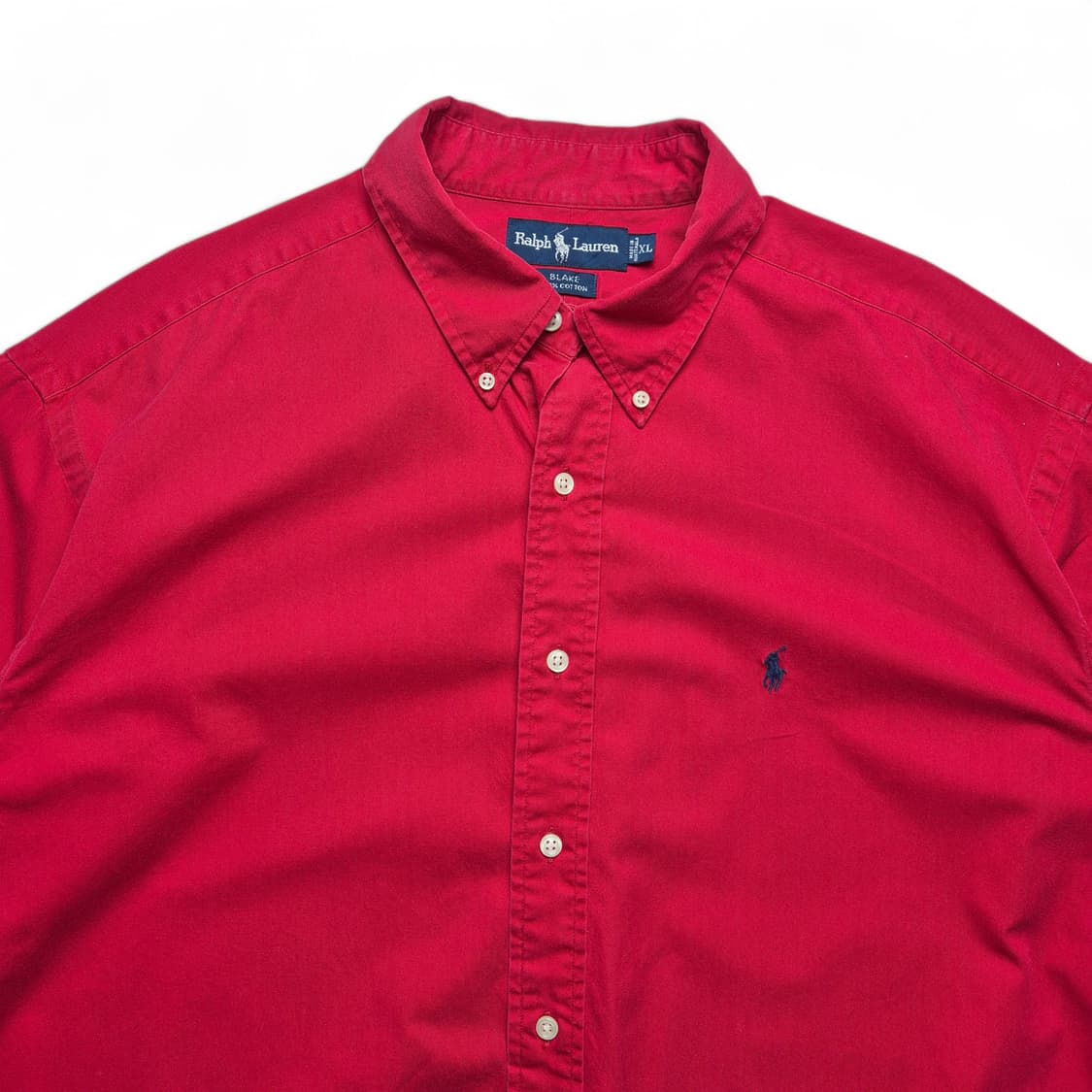 [XL] 폴로 랄프로렌 옥스포드 셔츠 레드 상품이미지2