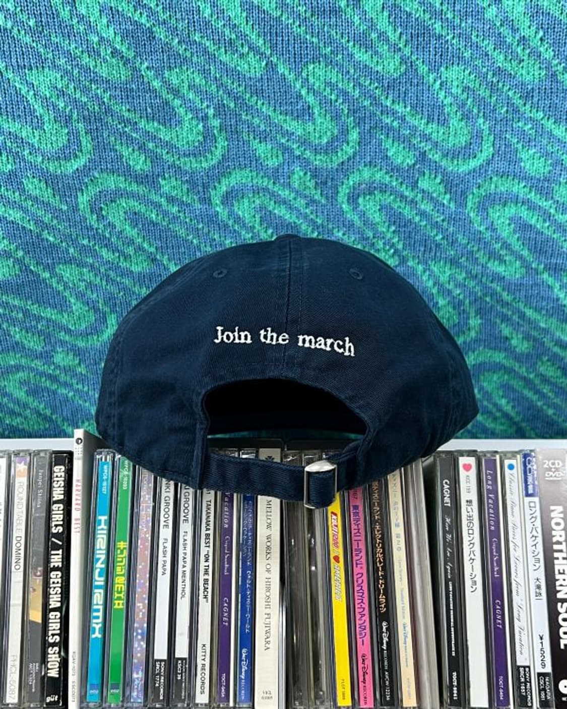 Join the march 6 패널 캡 네이비 thelittlemarch 상품이미지2
