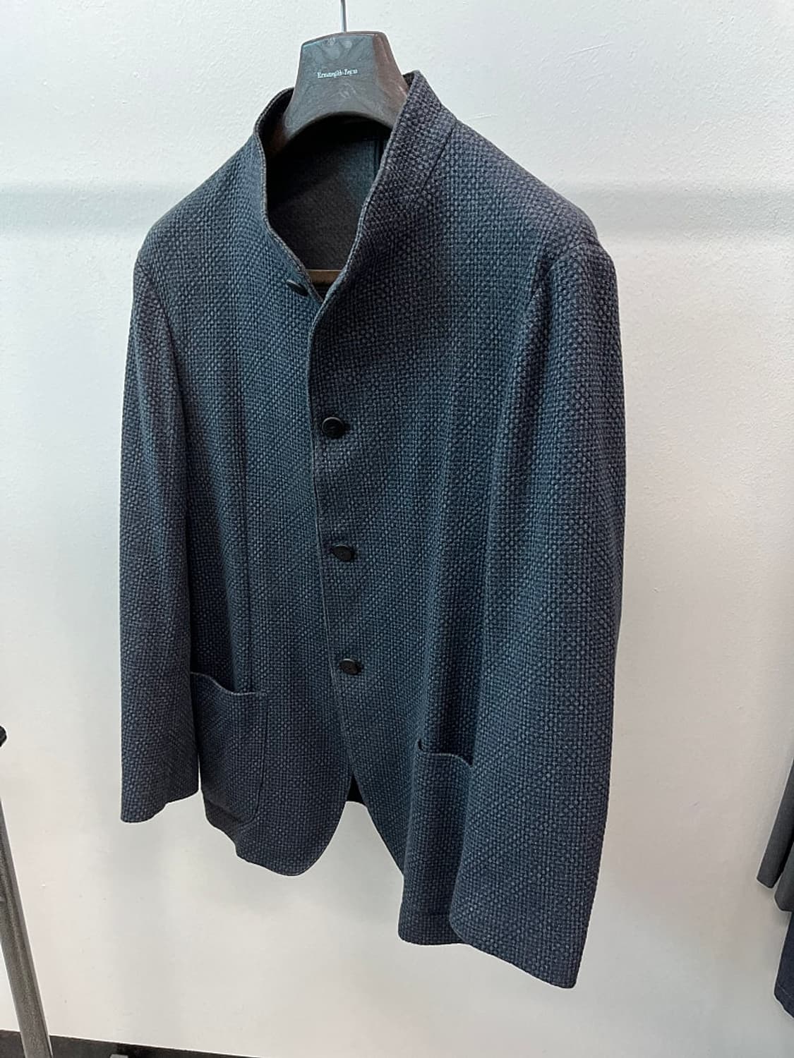 100) 알마니꼴레지오니 와플 니트자켓  상품이미지1