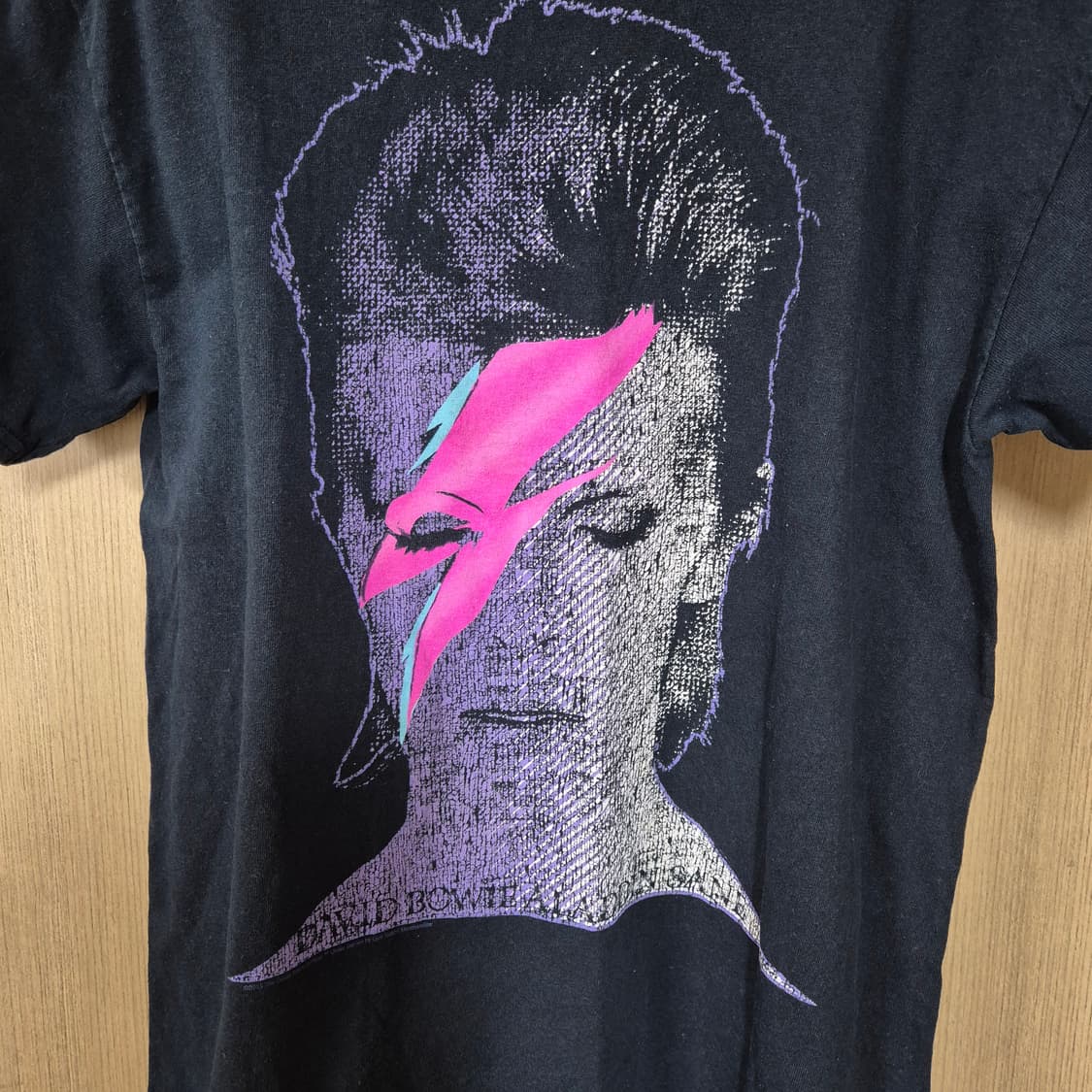 [M] 길단 GIldan 데이비드 보위 블랙 밴드 티셔츠 상품이미지2