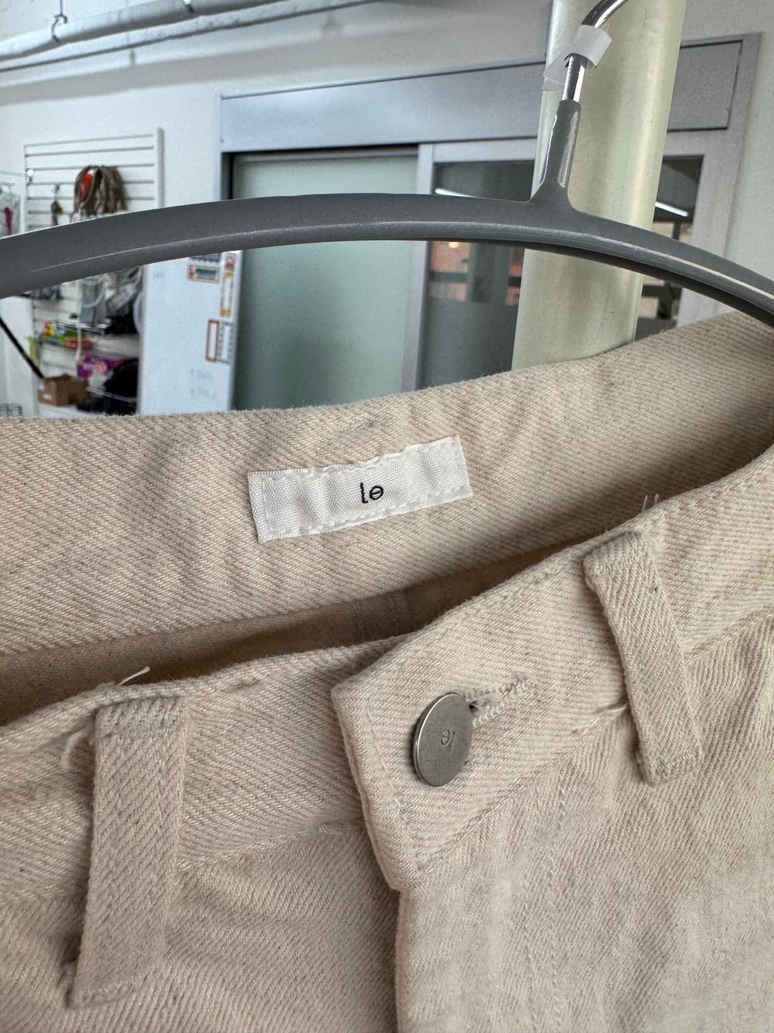 르 아이보리 데님 S 상품이미지2