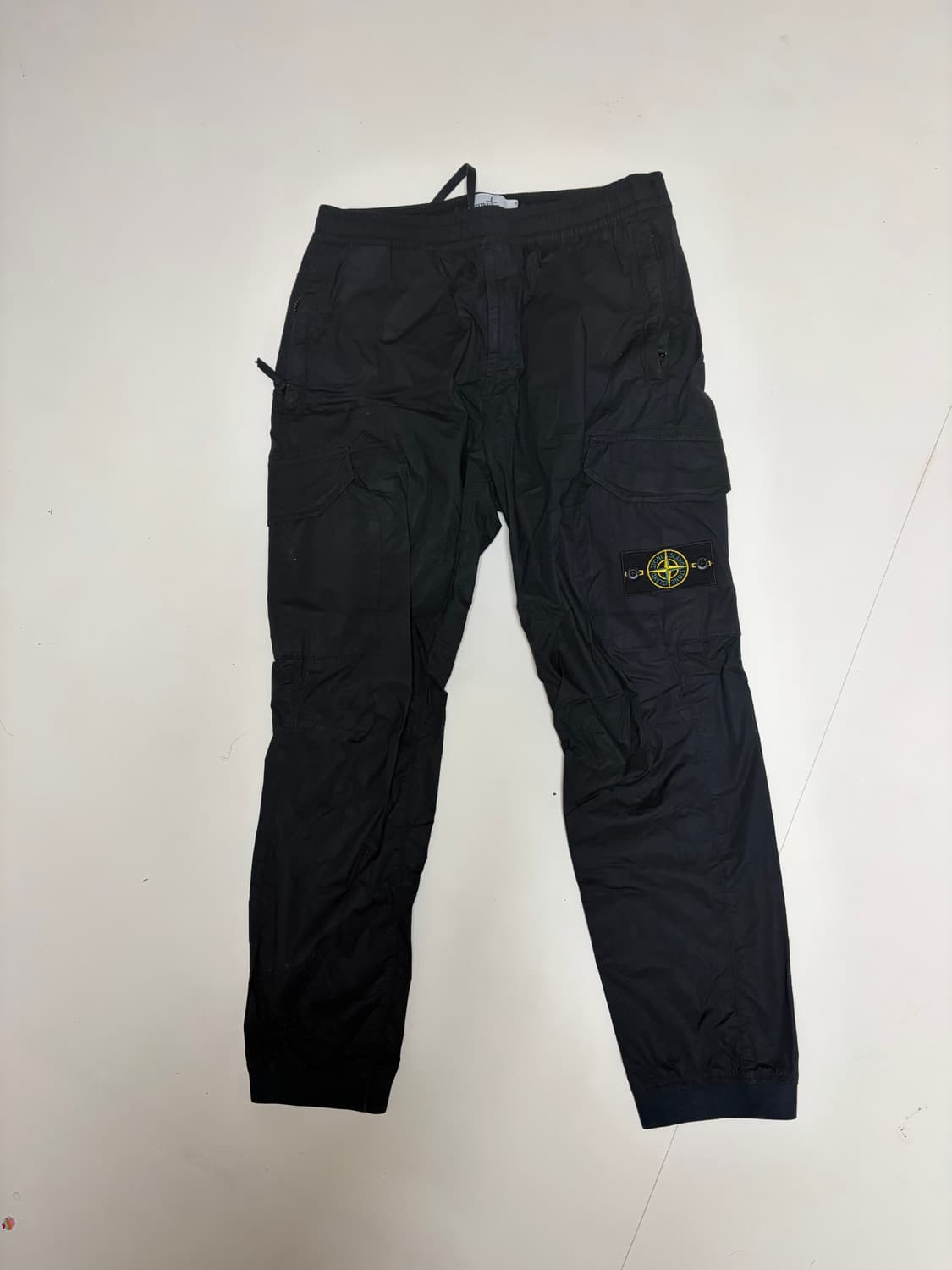 스톤아일랜드 블랙 카고 조거 32 상품이미지1