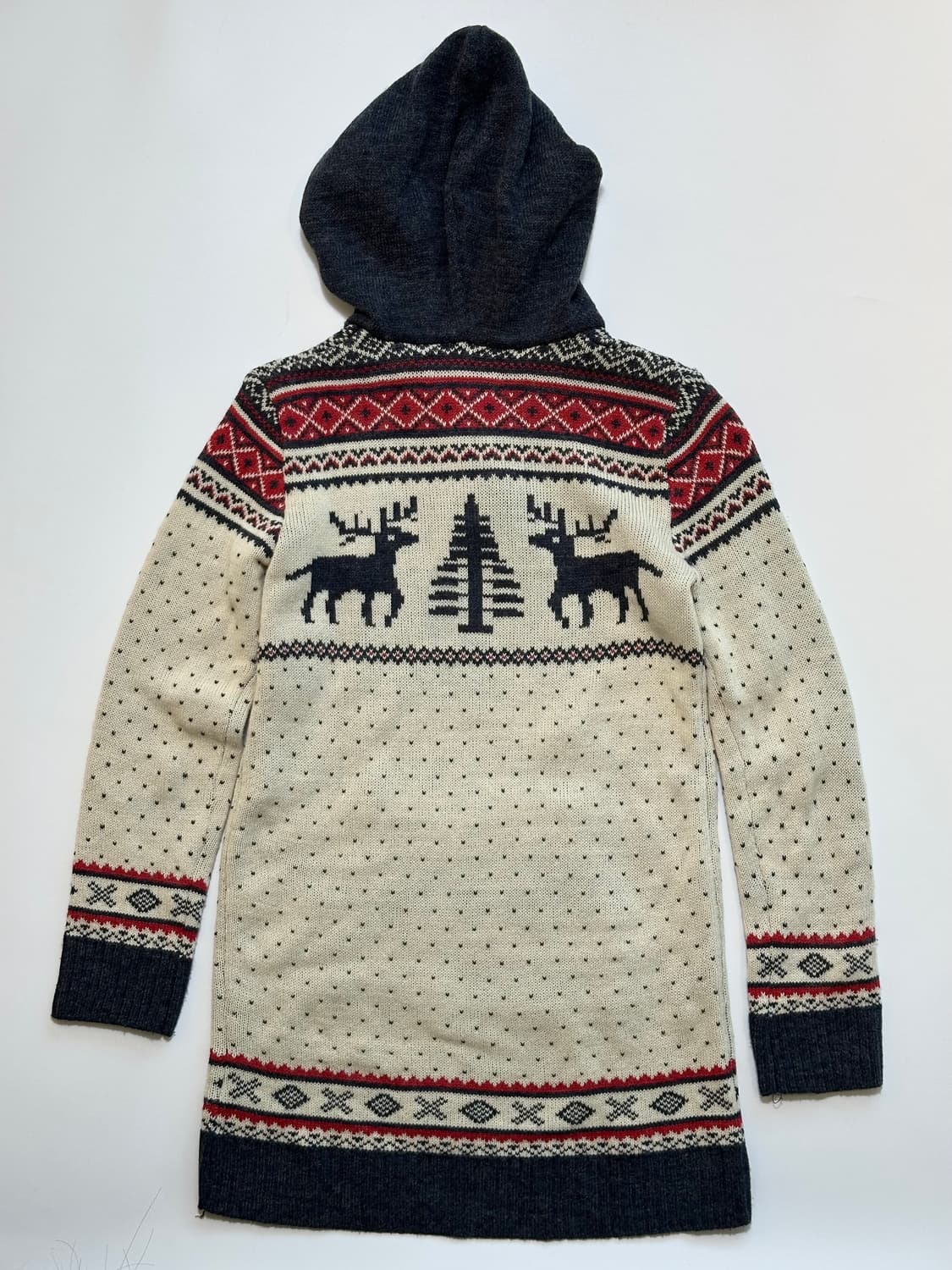 노르딕 디어 후드 니트 상품이미지7