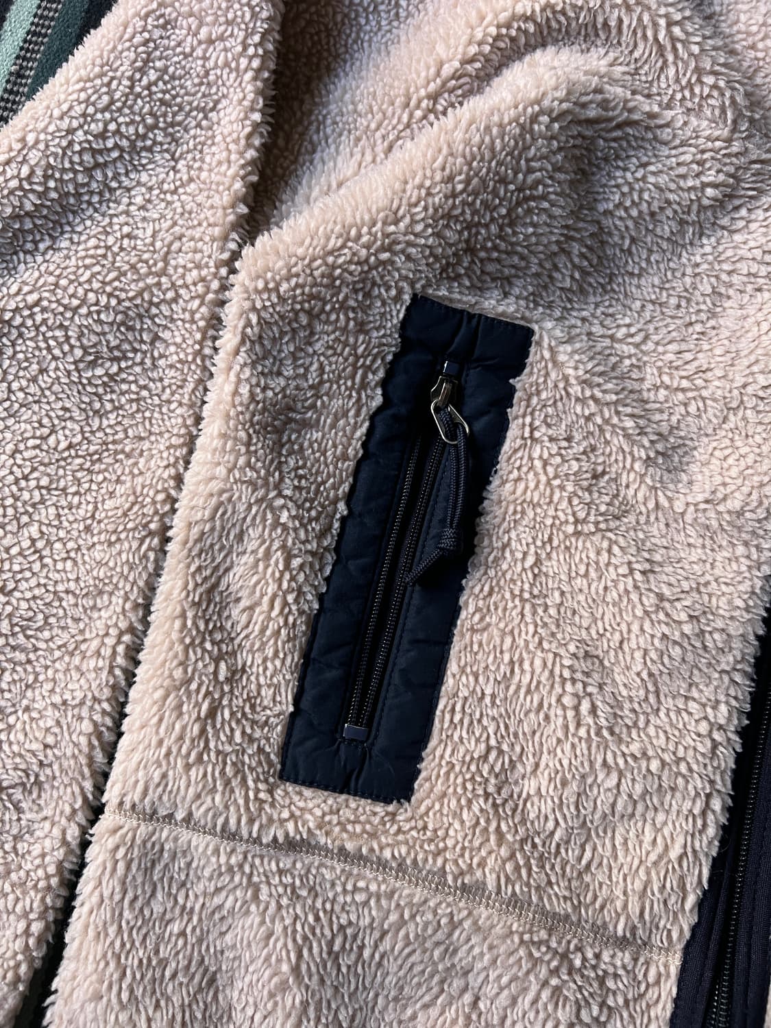 [S]파타고니아 Made in USA 화이트 플리스 자켓 상품이미지4