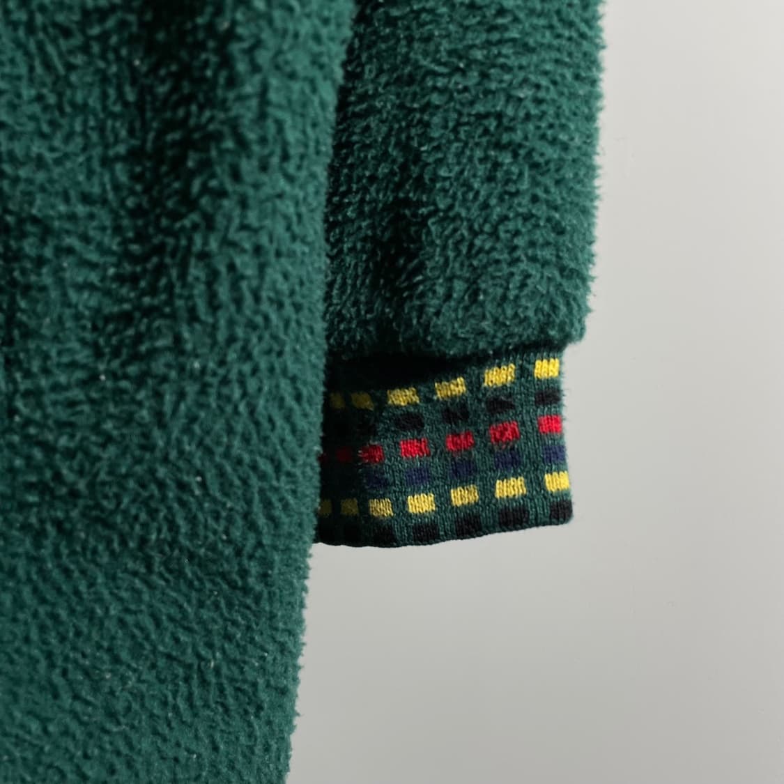 입생로랑 로고 자수 후리스 자켓 상품이미지5