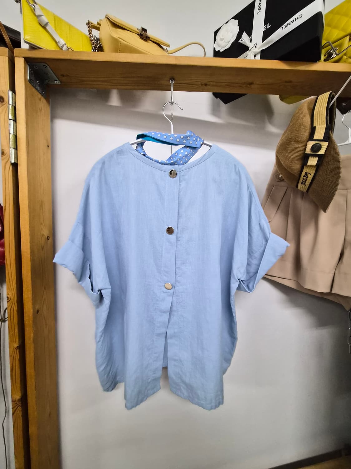 마쥬 루즈핏 셔츠블라우스. 산드로  레이온 슬랙스 상품이미지7