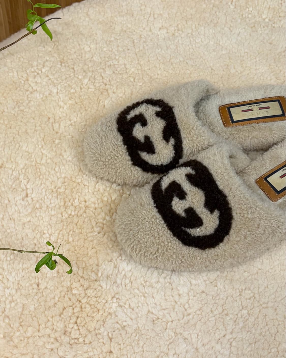 gucci interlocking G wool Slide 상품이미지2