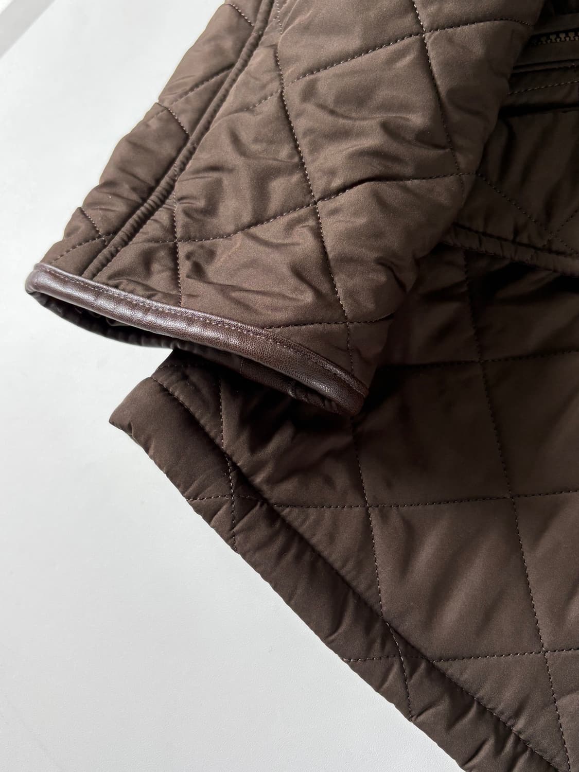 Barbour 바버 브라운컬러 퀼팅 자켓 상품이미지4