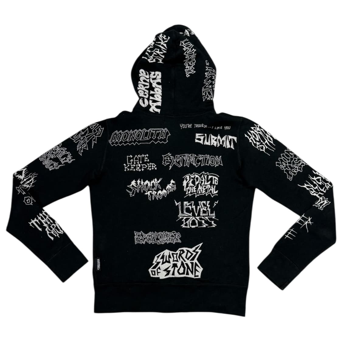 히스테릭 글래머 아카이브 전신 타투 후드 집업 자켓 상품이미지2