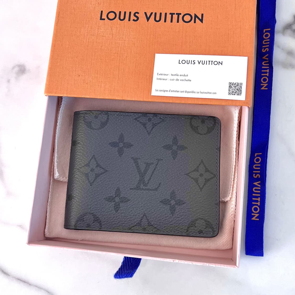[S급/정품] 루이비통 반지갑 슬렌더 월릿 이클립스 리버스 상품이미지10